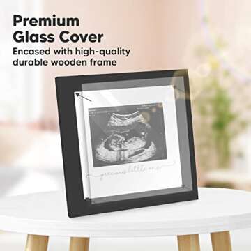 Elegant KeaBabies Ultrasound Picture Frame for Parents
