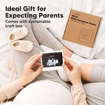 Elegant KeaBabies Ultrasound Picture Frame for Parents