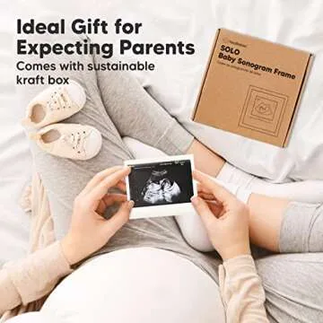 Elegant KeaBabies Ultrasound Picture Frame for Parents