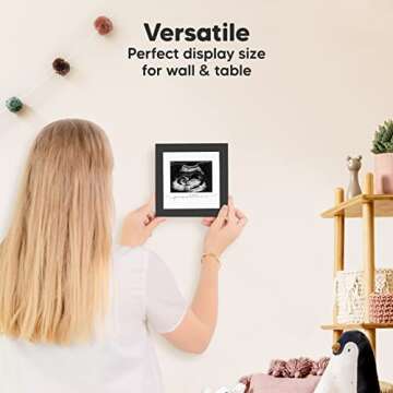 Elegant KeaBabies Ultrasound Picture Frame for Parents