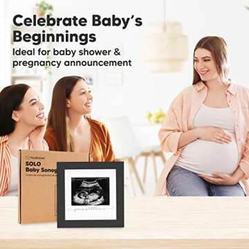 Elegant KeaBabies Ultrasound Picture Frame for Parents