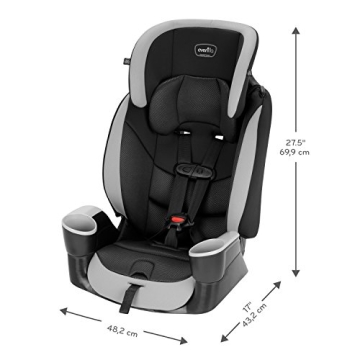 Evenflo Maestro Sport Harness Booster Car Seat 22-110 Lbs
