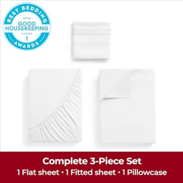 Mellanni Twin Sheets Set for Luxury Comfort & Style