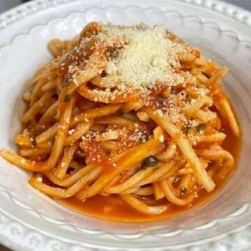 Miracle Noodle Spaghetti Marinara Konjac Shirataki Noodles - Ready To Eat, Keto, Paleo, Vegan, Gluten & Soy Free, Low in Carbs & Calories, 10 Oz, 6-Pack