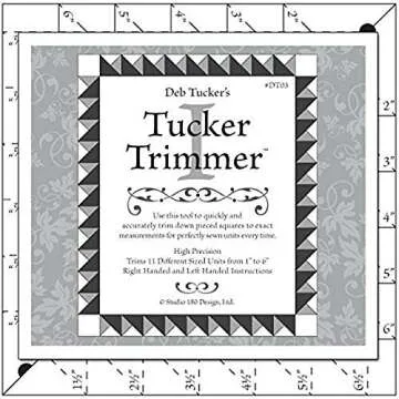 Studio 180 Design Tucker Trimmer I - Essential Quilting Tool for Precision Cutting