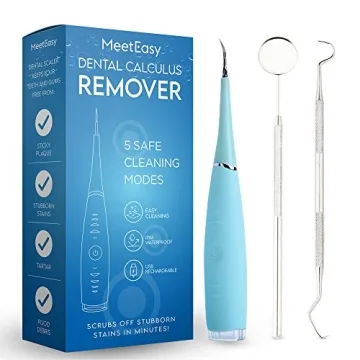 Meeteasy Dental Cleaner Tool Kit - Dental Care for Adults, 100% Safe