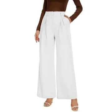 KICZOY High Waist Wide Leg Palazzo Pants for Women