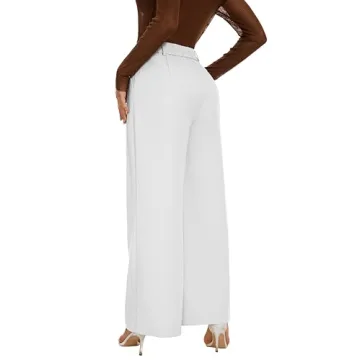 KICZOY High Waist Wide Leg Palazzo Pants for Women