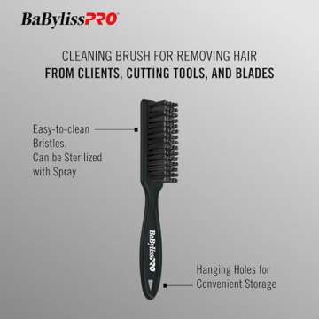 BaBylissPRO Fade Brush Compact for Professional Barbers