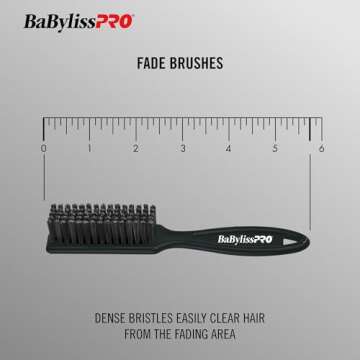 BaBylissPRO Fade Brush Compact for Professional Barbers