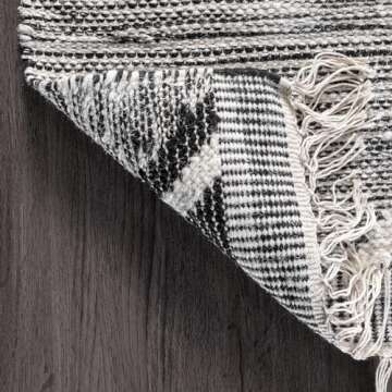 nuLOOM 100% Wool Moroccan Runner Rug - Stylish and Durable