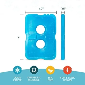 Healthy Packers Slim Ice Packs - Cool Lunch & Camping Essentials
