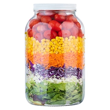 Airtight Stock Your Home Gallon Glass Jars - 128 OZ