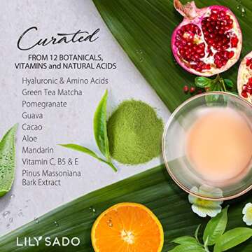 LILY SADO TEA+C Green Tea + Vitamin C Serum – Glowing Skin