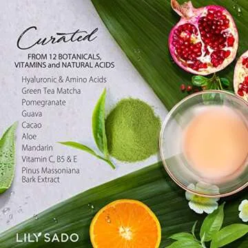 LILY SADO TEA+C Green Tea + Vitamin C Serum – Glowing Skin