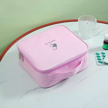 Portable Linsiter First Aid Bag for Family & Outdoors