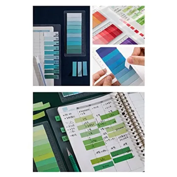 Tvoip 900 Pieces Colored Page Markers for Efficient Note-Taking