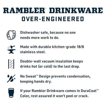 YETI Rambler 20 oz Tumbler, Stainless Steel, Vacuum Insulated with MagSlider Lid, Wild Vine Red