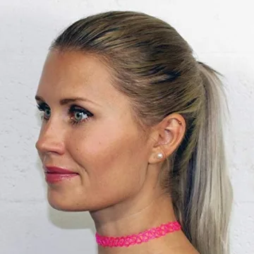 BodyJ4You 12PC Tattoo Choker Necklace for 90s Fashion