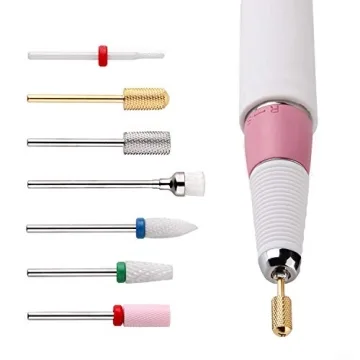 Makartt Nail Drill Bit Set 7PCS for Gel Polish Removal