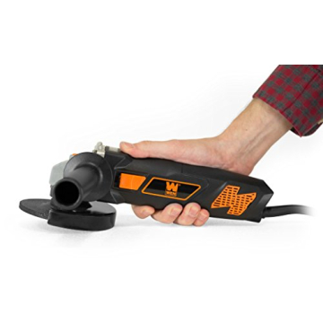 WEN 944 7-Amp Angle Grinder, 4-1/2", Grey,black,orange