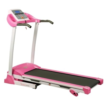 Sunny Pink Treadmill with 9 Workout Programs