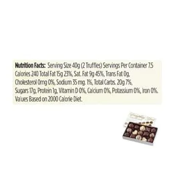 Vegan, Plant Based, Gluten Free Gourmet Chocolates | Everything Good Truffle Collection (15 Pieces) | Dairy Free, Nut Free, Peanut Free, Soy Free | Allergy Friendly Gifts | By No Whey! Foods