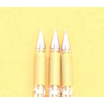 Uni-Ball Signo Broad Point Gel Impact Pen Gold Ink, 1.0mm, 3 pens per Pack (Japan import) [Komainu-Dou Original Package]