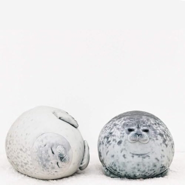 Cute Rainlin Chubby Blob Seal Pillow for All Ages