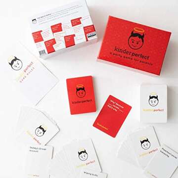 KinderPerfect - The Hilarious Parents Party Card Game for Adult Game Nights Baby Showers Family Reun...