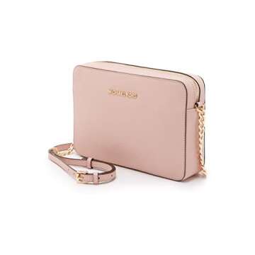 Michael Kors Women's Jet Set Crossbody Leather Bag 35T8GTTC9L-424