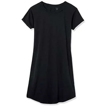 Comfortable Women's Cotton T-Shirt Dress - Amazon Essentials