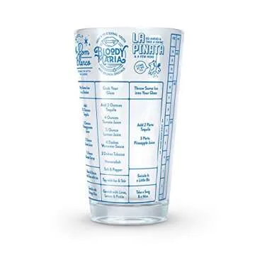 Genuine Fred Good Measure Cocktail Recipe Glass