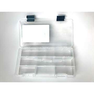 Plano Tackle Boxes,4 pack of 3500 Prolatch Stowaway Tackle Utility Boxes, Fishing Tackle Storage, blue