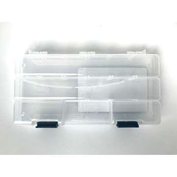 Plano Tackle Boxes,4 pack of 3500 Prolatch Stowaway Tackle Utility Boxes, Fishing Tackle Storage, blue