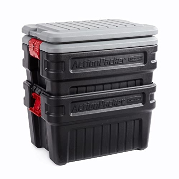 Rubbermaid Action Packer Lockable Storage Box 24 Gal