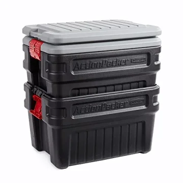 Rubbermaid Action Packer Lockable Storage Box 24 Gal