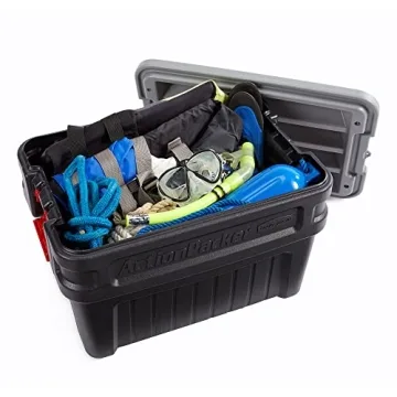 Rubbermaid Action Packer Lockable Storage Box 24 Gal