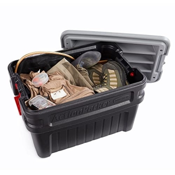 Rubbermaid Action Packer Lockable Storage Box 24 Gal