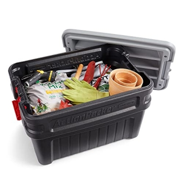 Rubbermaid Action Packer Lockable Storage Box 24 Gal