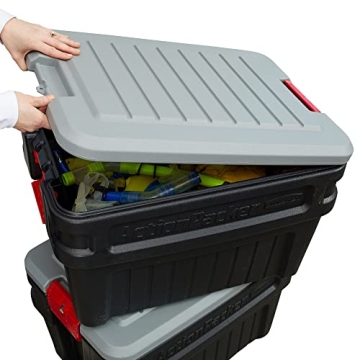 Rubbermaid Action Packer Lockable Storage Box 24 Gal