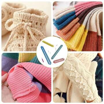 cureder Knitting Loom Kit - Versatile Crafting Set for All Ages