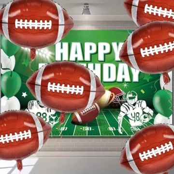 27 Inch Football Balloons for Birthday Party Decor
