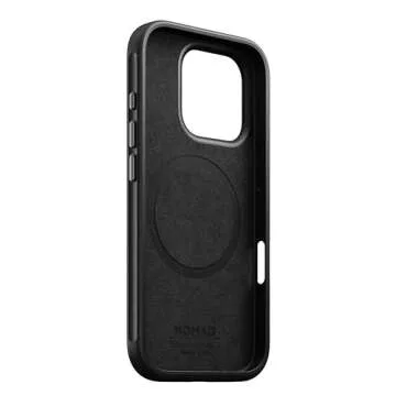 NOMAD iPhone 16 Pro Leather Case - Rustic Brown & MagSafe Compatible