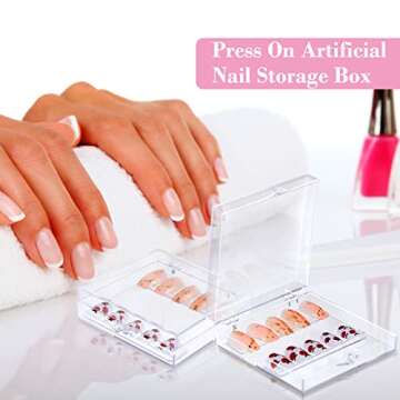 66 Pcs Nail Storage Set for Salon and DIY Use