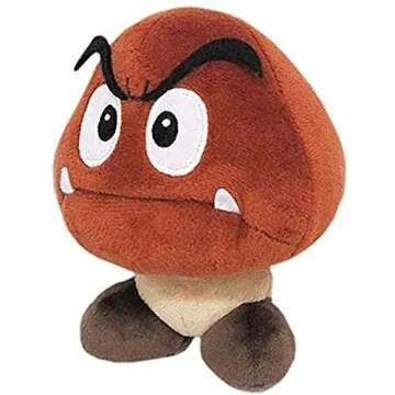 Little Buddy Super Mario All Star Collection 1427 Goomba Stuffed Plush – Perfect for All Ages