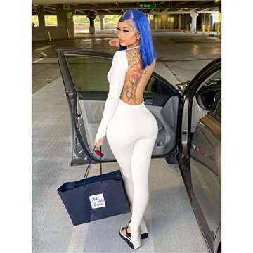 Stylish Backless Bodycon Jumpsuit for Women Elegant