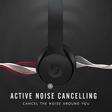 Beats Solo Pro Wireless Noise Cancelling Headphones - Black