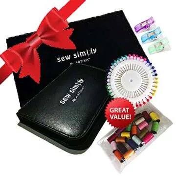 Compact ARTIKA Sewing Kit - 111 Pieces for All Ages