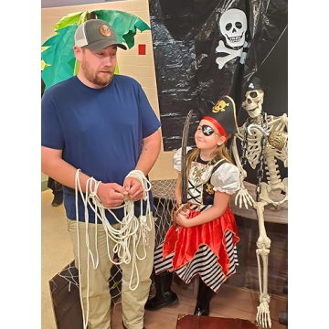 Lingway Toys Girls Deluxe Pirate Costume for Ages 2-6